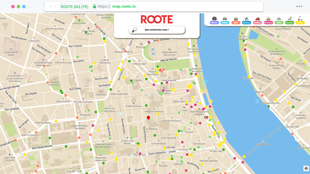 ROOTE MAP